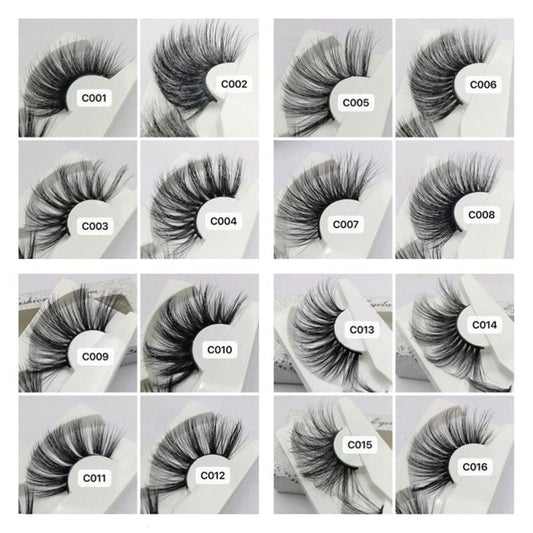 Mink False Eyelashes 30mm