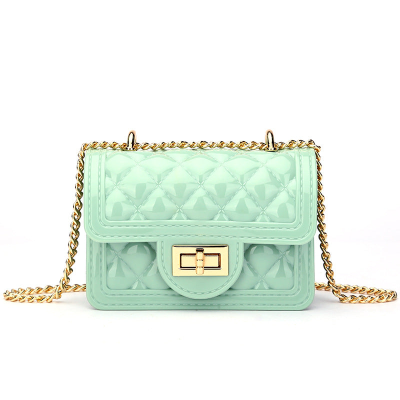 Gel Chain Shoulder Bag