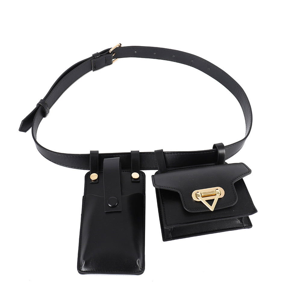 Belt Casual PU Leather Waist Bag