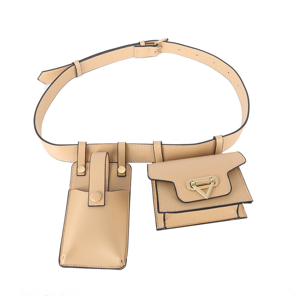 Belt Casual PU Leather Waist Bag