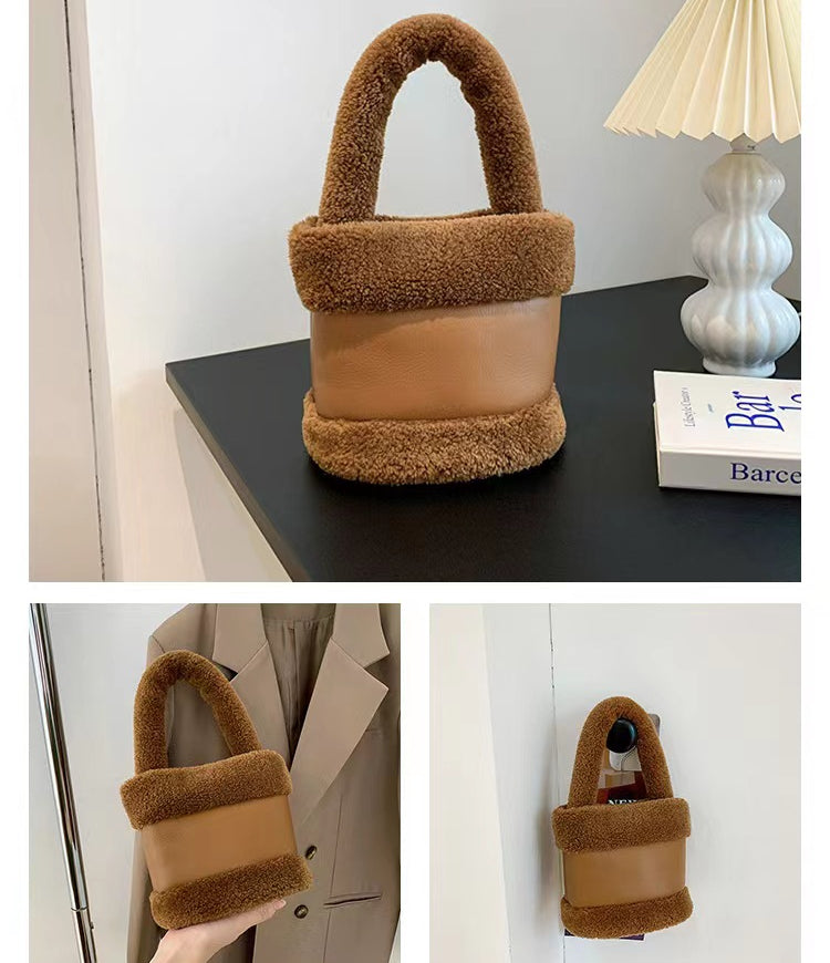 The Bucket Fur Bag