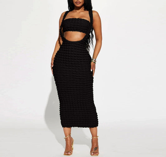 Bandeau Dress Two-piece Set