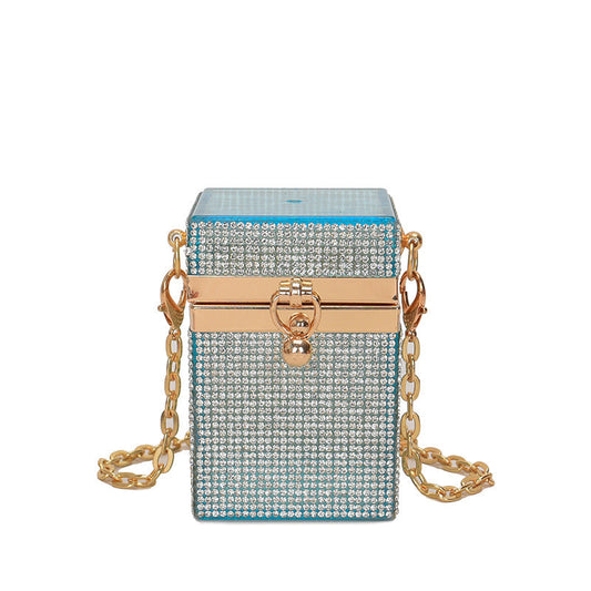 Bedazzled Fashion Chain Handbag