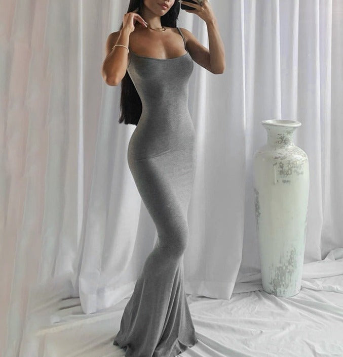 Casual Sling Home Long Dress